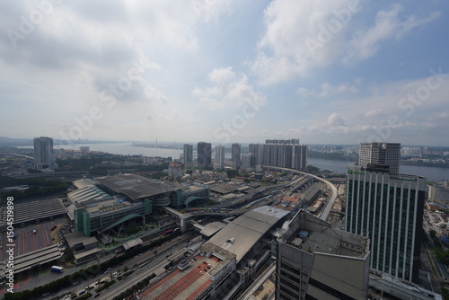 Quadro su tela Johor Bahru City Center is a lively hub near Singapore, blending modern malls, heritage sites, dining, and culture—perfect for shopping, tourism, business, and urban living
