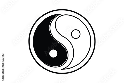Yin yang symbol balance harmony taoism chinese philosophy