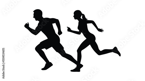 silhouette of a woman