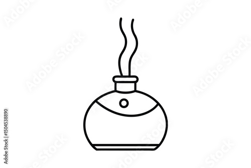 Aromatic reed diffuser bottle home fragrance scent