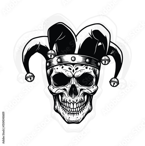 Jester Skull EPS