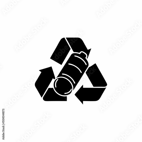 creative Silhouette Biodegradable Vector Illustration 
