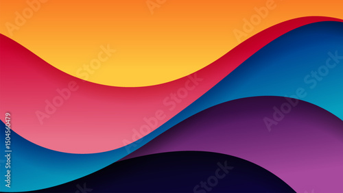 Premium vector background with soft gradient color on background. Eps 10	