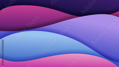 Premium vector background with soft gradient color on background. Eps 10	