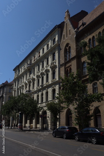 building in old town street in budapest