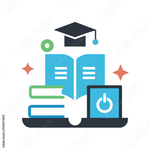 Coding Bootcamp Logo with Code Brackets