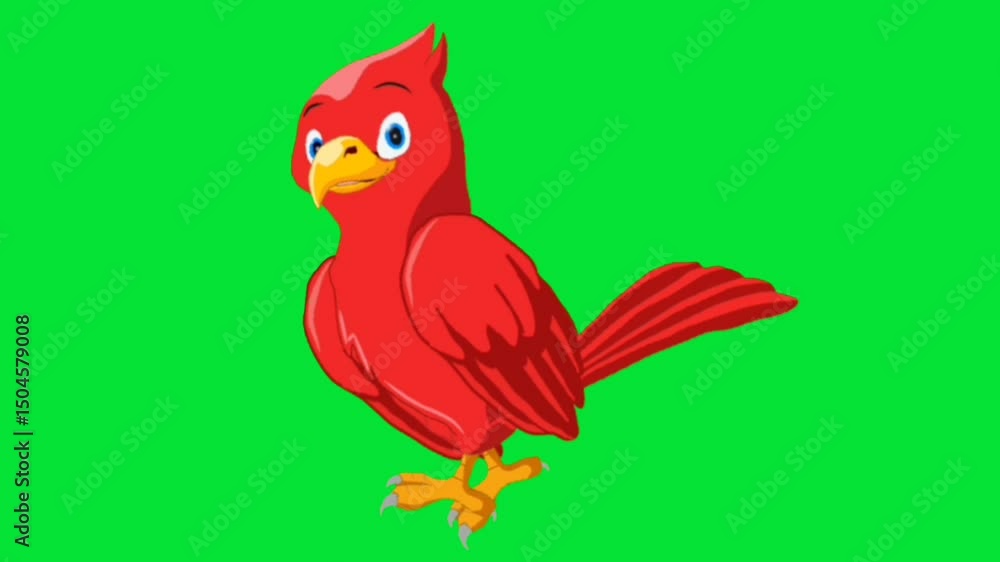 Birds green screen character motion animation video. Birds green screen character motion animation video.