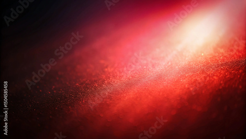 Red to Black Gradient Abstract Background with Soft Noise Texture and Diagonal Lighting