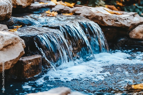 Serene Waterfall Nature's Soothing Soundscape - Relaxing Water Feature