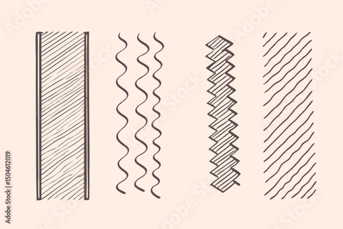 A vector design illustration of a tire track symbol or icon for business concept