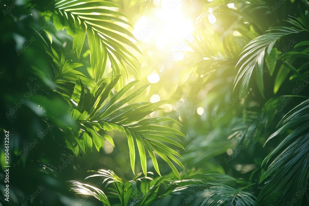 Exploring lush greenery tropical rainforest nature photography sunlit atmosphere close-up view serenity and growth Exploring lush greenery tropical rainforest nature photography sunlit atmosphere close-up view serenity and growth