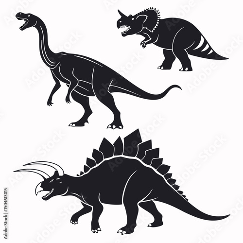 Prehistoric tyrannosaurus rex 3D illustration