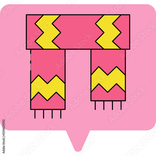 Muffler single vector icon illustration