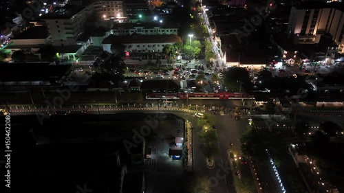 Malioboro Yogyakarta, Icon city of Yogyakarta in the night
