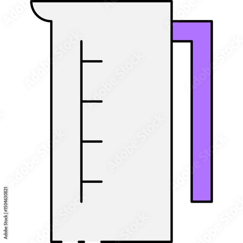 Jug single icon vector illustration
