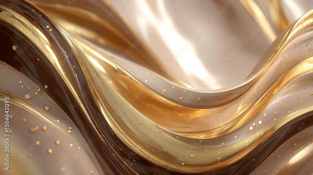 Obraz premium Abstract gold luxury background with premium texture