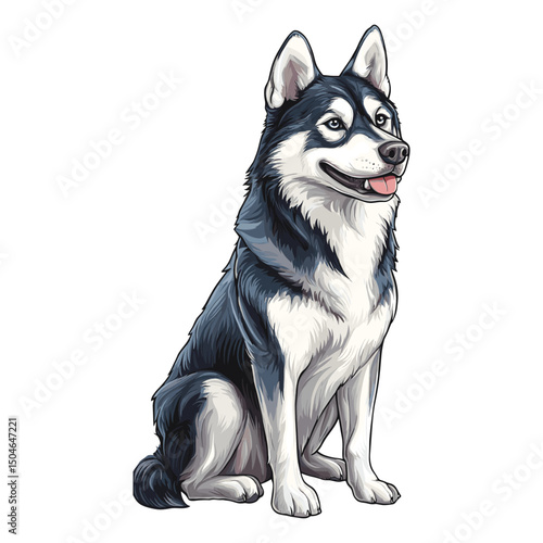 alaskan malamute dog