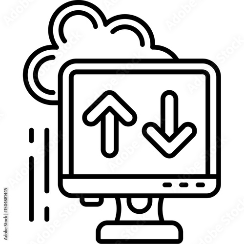 Cloud Computing Icon