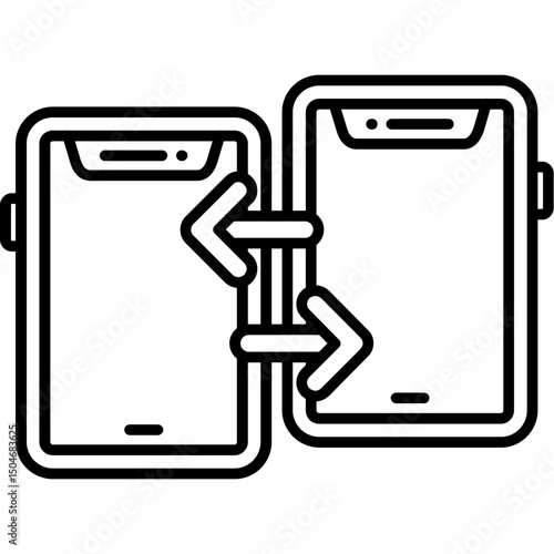 Data transfer Icon
