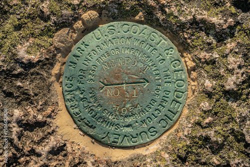Newport No 1 Survey Marker