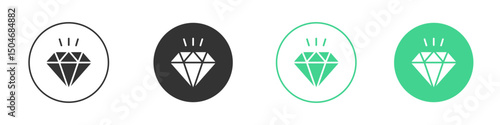 Values icon Minimal Flat Line Vector Icon Set.