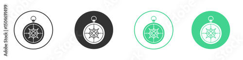 Ear muffs icon Minimal Flat Line Vector Icon Set.