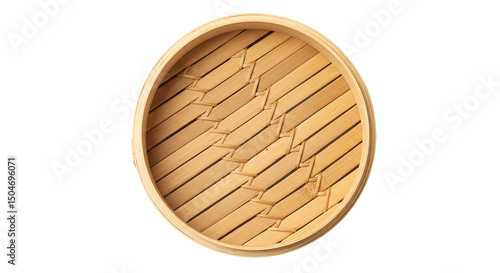 фотографія Bamboo steamer basket asian cooking dim sum steamer traditional kitchenware food