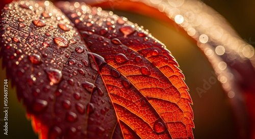 close up of a red flower