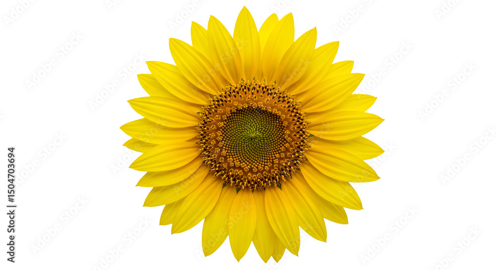 Isolated sunflower close up photography, bright yellow petals, summer flower, floral beauty, botanical art on transparent background Isolated sunflower close up photography, bright yellow petals, summer flower, floral beauty, botanical art on transparent background