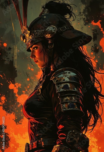 Video Game cover art, artistic look for game concept, action and adventure games.