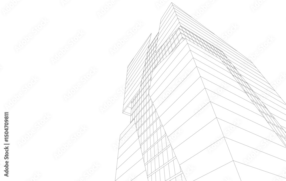Fototapeta premium abstract architectural background
