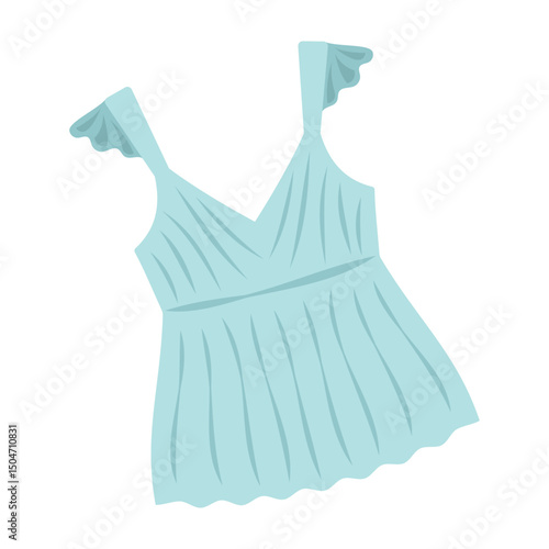 Colorful summer dresses, swimsuits, and casual outfits for warm days