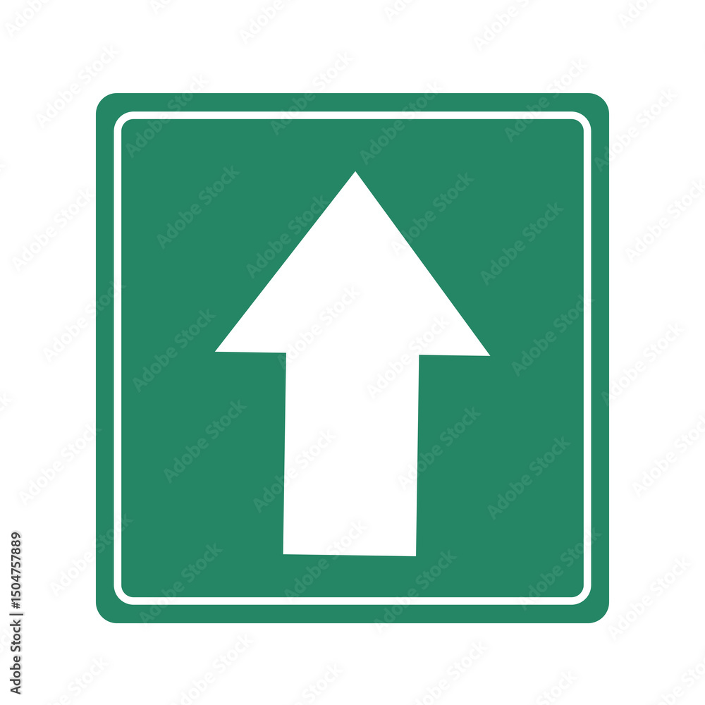 green arrow sign green arrow sign