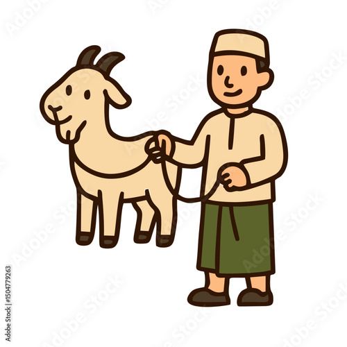 Eid al Adha Vector Elements. Islamic and Traditional Theme