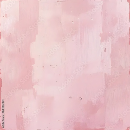 Soft pink abstract background with delicate brush strokes