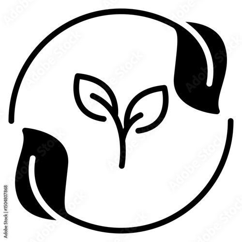 Leaf Solid Icon