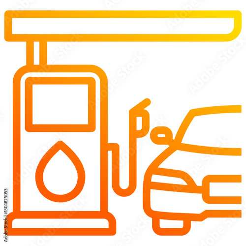 Petrol Station Icon