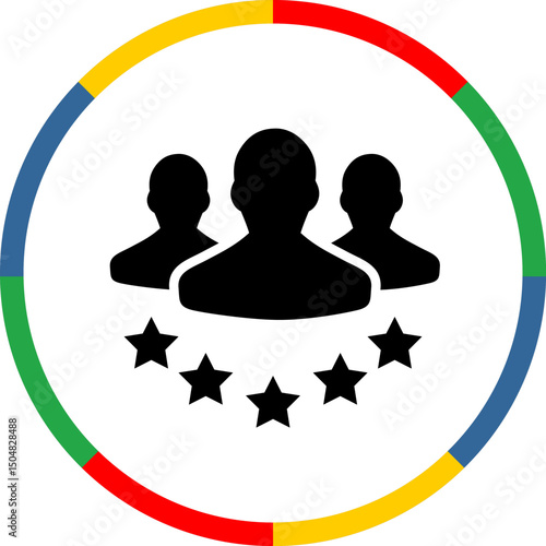 Google Review Icon, Recognizable Google Icon Representing Authentic Customer Feedback