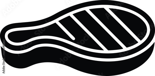 steak vector icon.eps