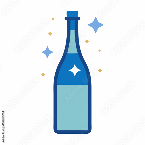 Sparkling-bottle-icon  