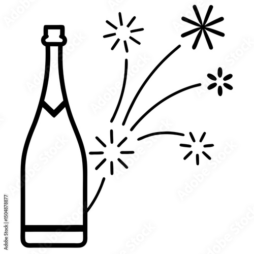 Champagne-fireworks-icon   