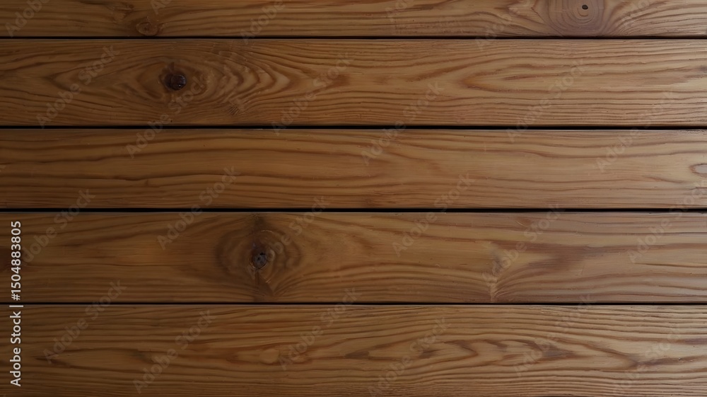 Fototapeta premium background abstract clean brown horizontal planks with soft wood texture and uniform grain great for natural rustic designs and interior surfaces