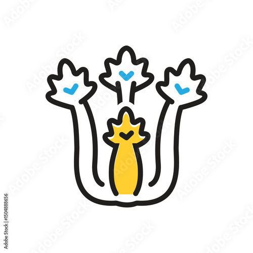 Multi color icon for celery
