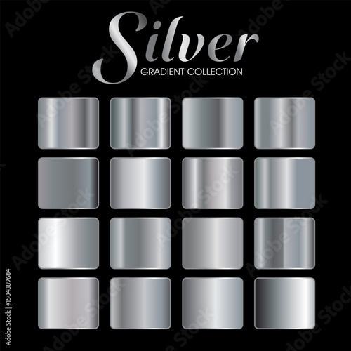Silver gradient collection set