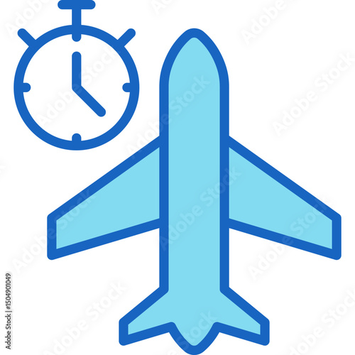 Flight Delay Icon