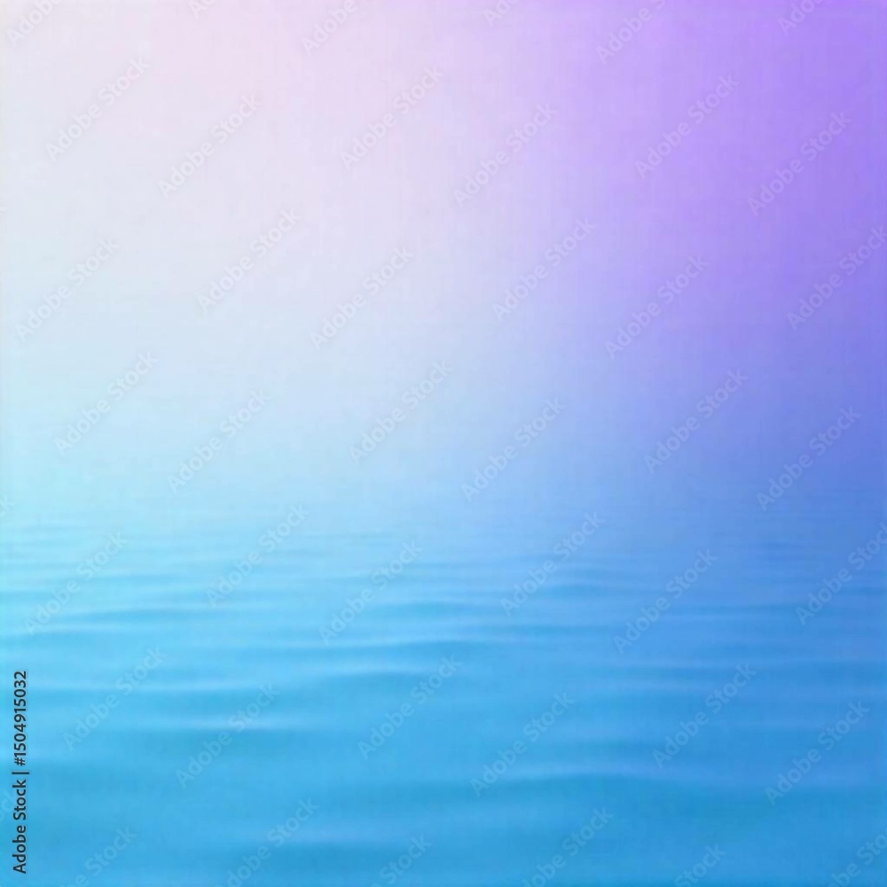 Naklejka premium blue water background with reflection