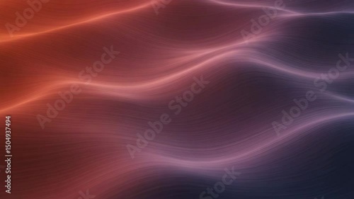 Wallpaper Mural Abstract waves of light in red and blue colors representing energy flow   Torontodigital.ca