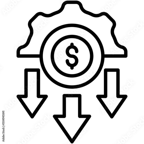 Reduce Cost Icon