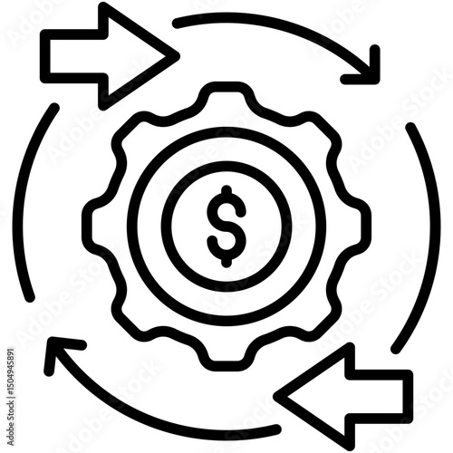 Money Flow Icon