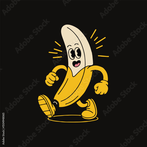 banana modern logo design, logo design , minimalist logo design, corporate logo design